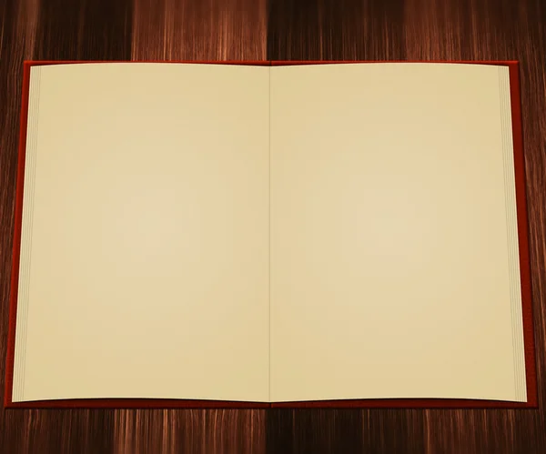 Prázdná kniha pozadí — Stock fotografie