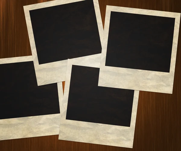 4 polaroid arka plan — Stok fotoğraf