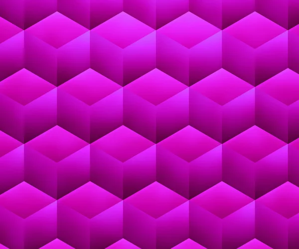 紫抽象的多维数据集背景 — 图库照片
