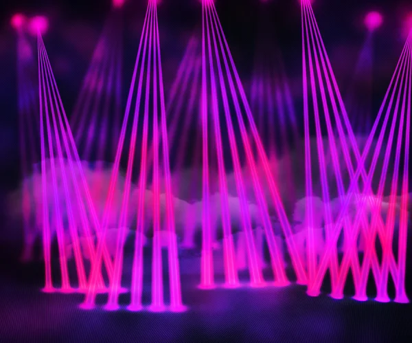Violet Laser Stage Background — Stock Photo, Image
