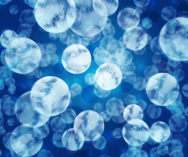 Текстура синих микробов — стоковое фото