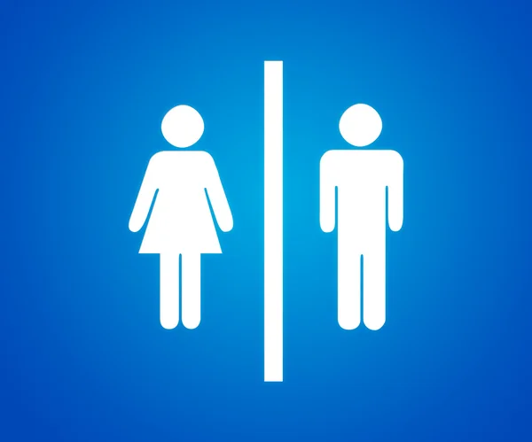 Pictograms Blue Background — Stock Photo, Image