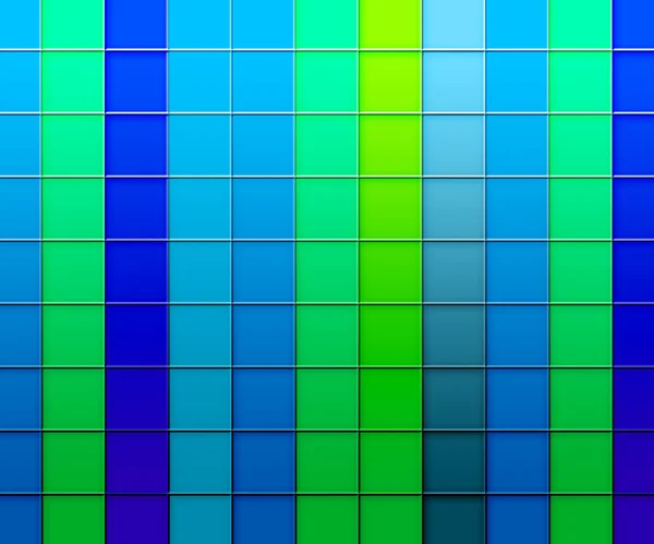Kék négyzetek textúra a háttér — Stock Fotó