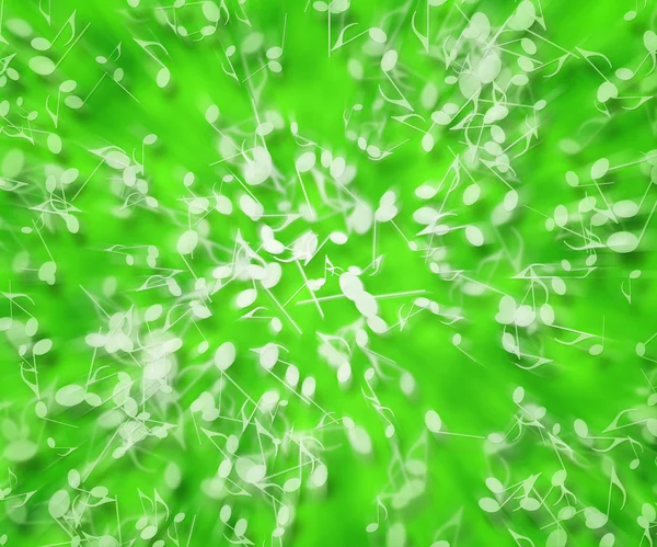 Groene abstract muziek barsten achtergrond — Stockfoto