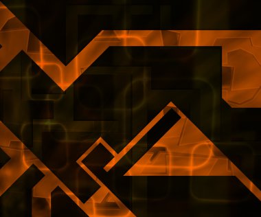 Turuncu soyut doku arka plan