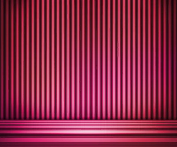 Violet Striped Background Show Room — Zdjęcie stockowe
