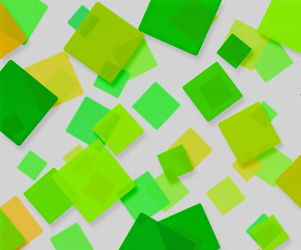 Green Abstract Squares Background — Stock Photo, Image