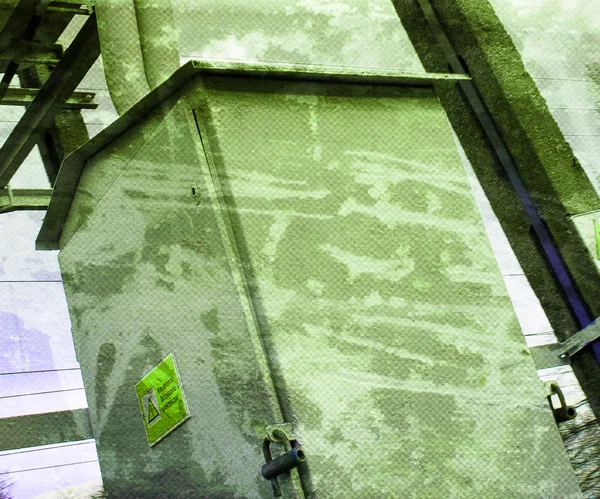 Grüner urbaner Hintergrund — Stockfoto