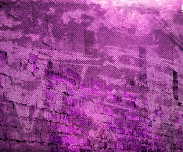 Vaaleanpunainen Grunge Urban Wall tausta — kuvapankkivalokuva