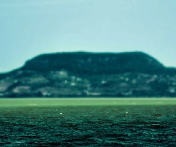 Sfondo del mare verde — Foto Stock