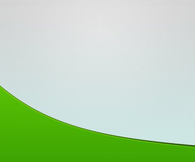 Yeşil şekiller basit arka plan