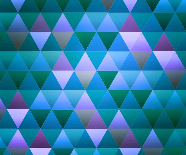 青い三角形の背景 — ストック写真
