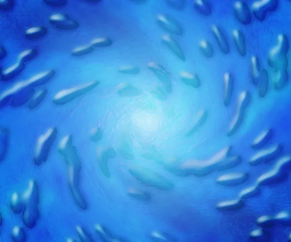 물 빛 파란색 배경 — 스톡 사진