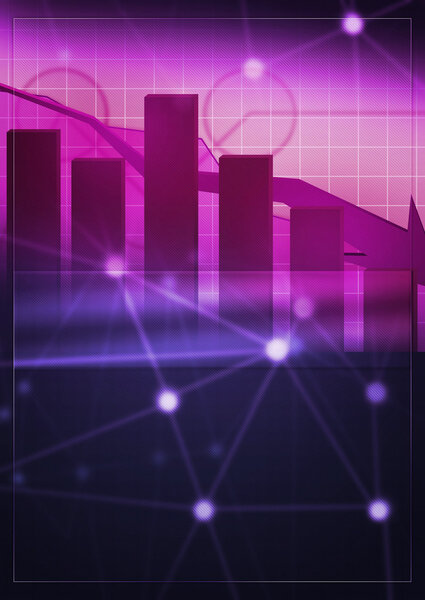 Розовый бизнес-флаер
