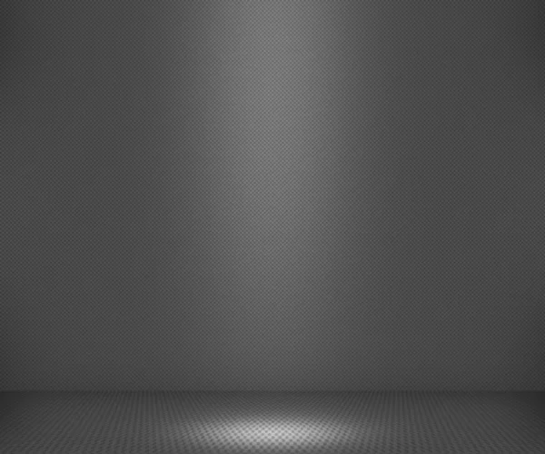 Jednoduché reflektor šedé pozadí — Stock fotografie