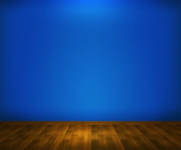 Fundo interior azul — Fotografia de Stock