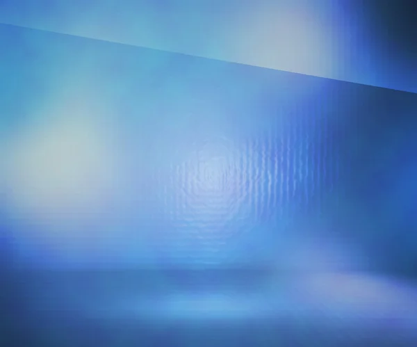 Blue Glass Stage Background — Stock Photo, Image