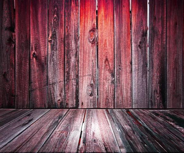 Red Wooden Floor Background — Stock Photo, Image