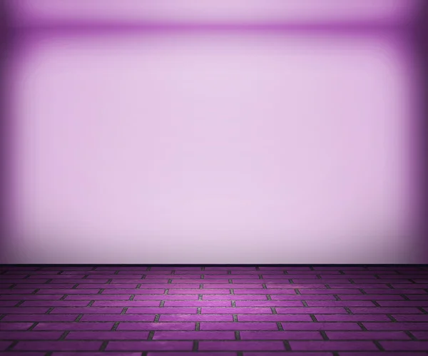 Violet Interior Room Background — Stock Photo, Image