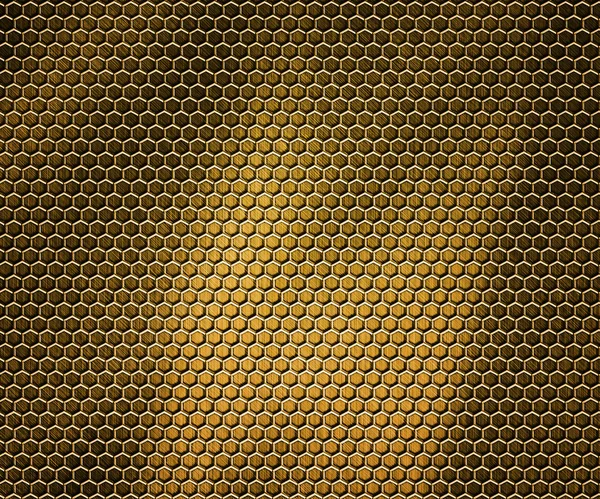 Textura de metal hexagonal —  Fotos de Stock