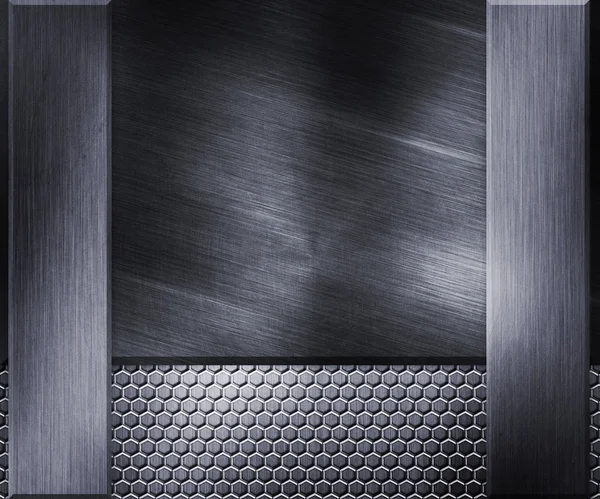 Metalowe stalowe tekstura — Zdjęcie stockowe