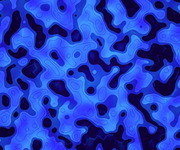 計算された断層レントゲン写真撮影スキャン青いイメージ — ストック写真