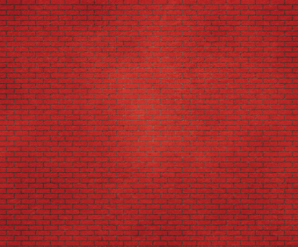 Pared de ladrillo rojo — Foto de Stock