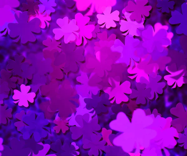 Trevo violeta Textura fundo — Fotografia de Stock