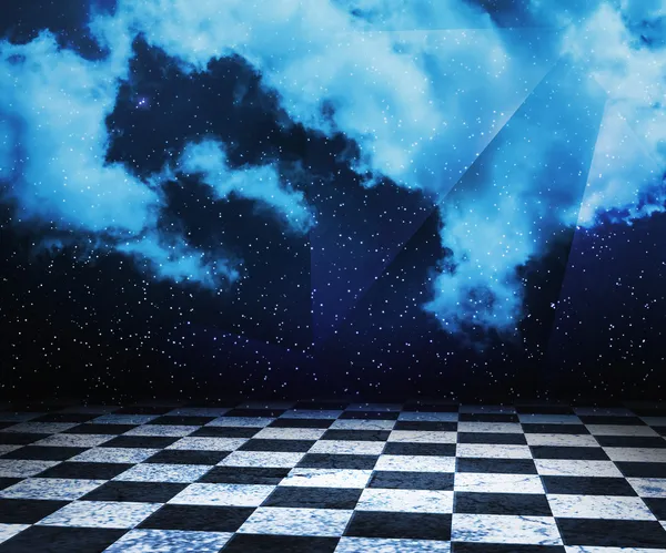 空の抽象的な舞台背景 — ストック写真