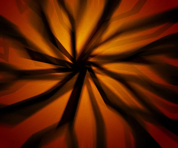 Scary Rays Orange Background — Stock Photo, Image