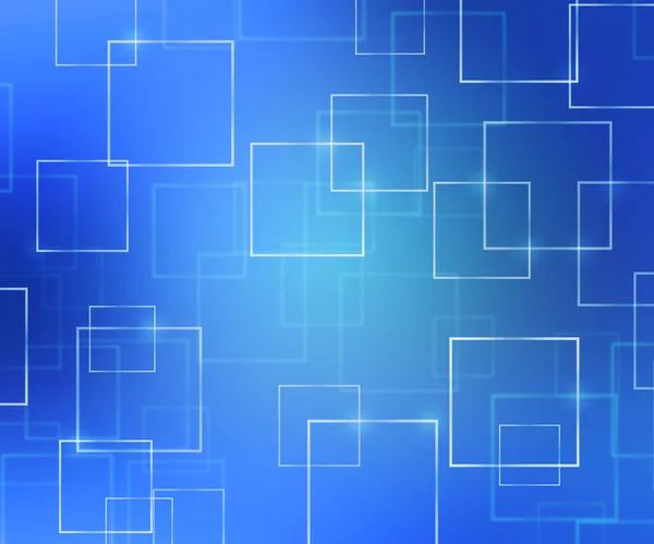 Blue Abstract Squares Background — Stock Photo, Image