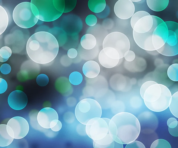 Fundo de Bokeh abstrato azul — Fotografia de Stock