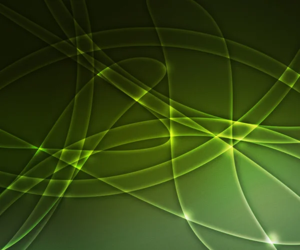 緑色の抽象的な図形背景 — ストック写真
