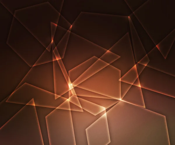 Orange Light Shapes Background — Stock Photo, Image