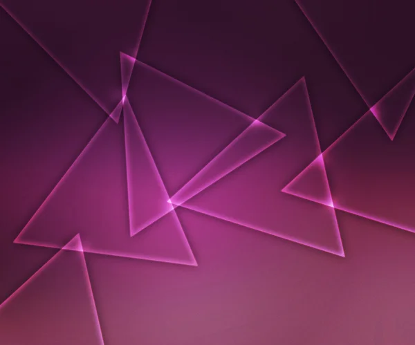 Glowing Shapes Pink Background — Stock Photo, Image
