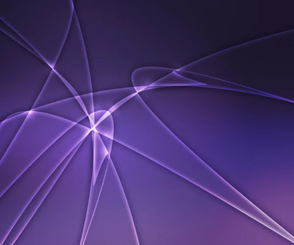 Ondas de luz abstrato fundo violeta — Fotografia de Stock