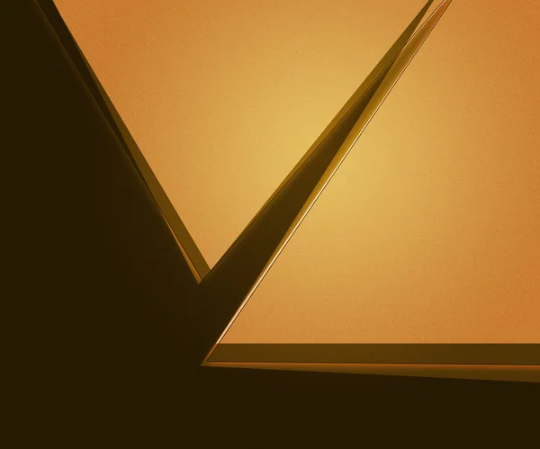 Orange geometrische Abstraktion Hintergrund — Stockfoto