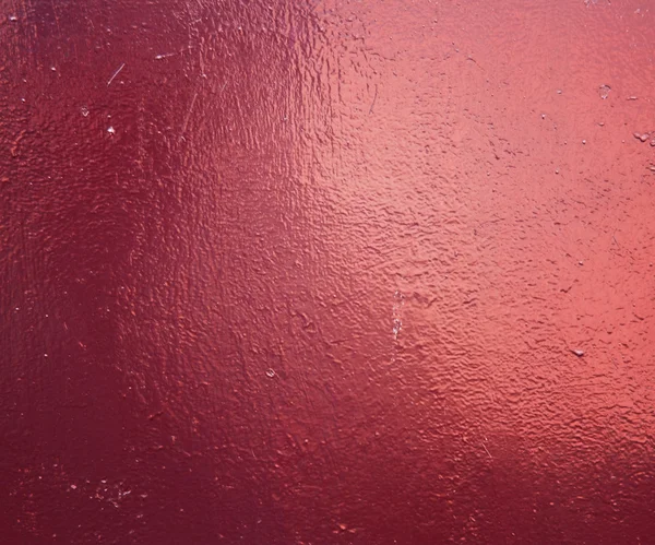 Texture métallique peinte en rouge — Photo