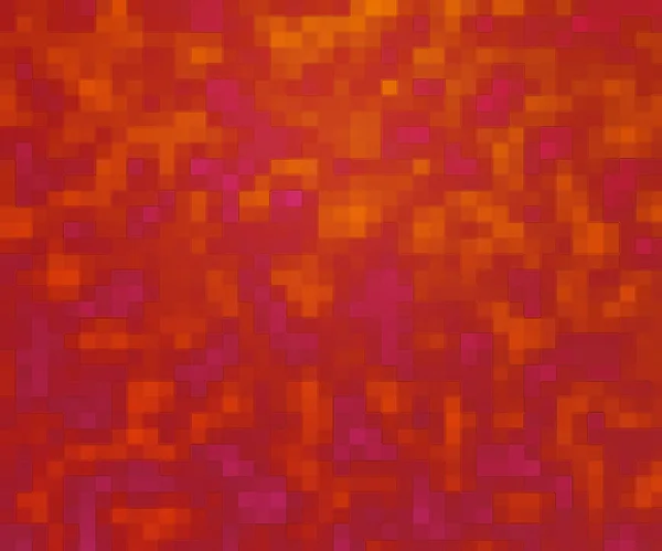 Červené pixely mozaika textura — Stock fotografie