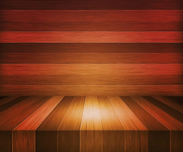 橡木木制舞台背景 — 图库照片