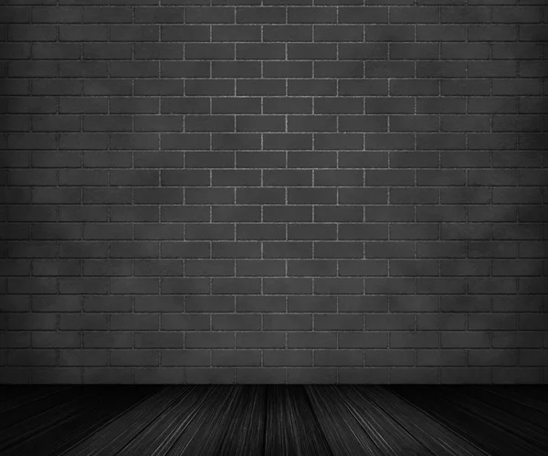 Gray Brick Room Backdrop — Stock Photo, Image