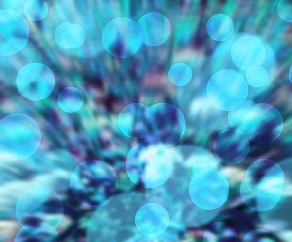 Fondo azul de Bokeh — Foto de Stock