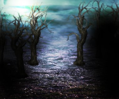 Karanlık Fantezi Arkaplanı