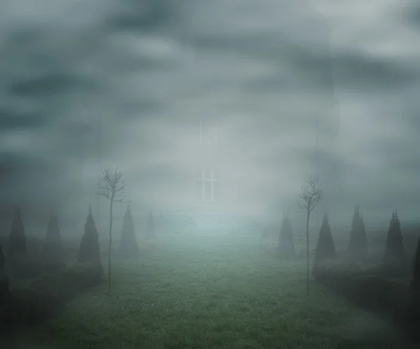 Mist Fantasy Fondo — Foto de Stock