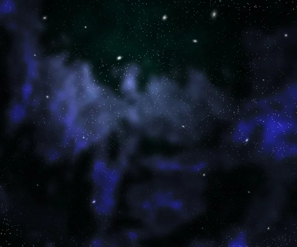 Nebulosa oscura sfondo dello spazio esterno — Foto Stock