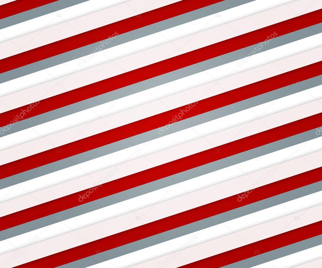 Red Clean Stripes Backdrop