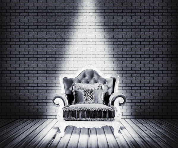 White Sofa Room Background — Stock Photo, Image