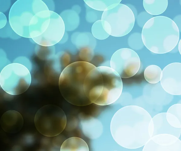 Blue Bokeh Background — Stock Photo, Image