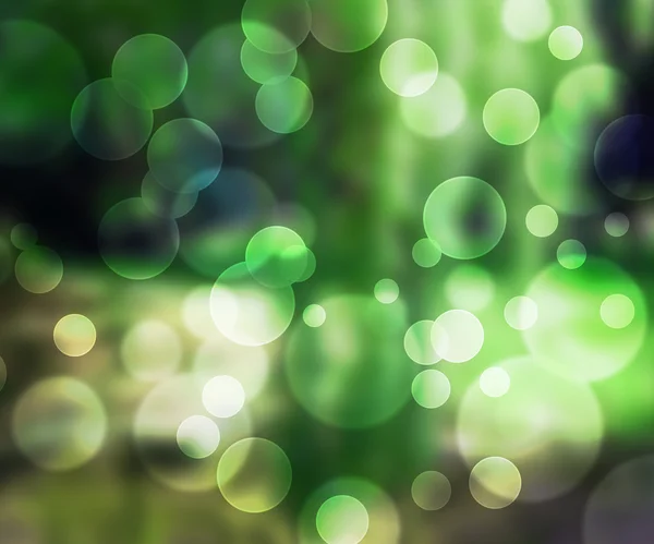 Gröna bokeh bakgrund — Stockfoto