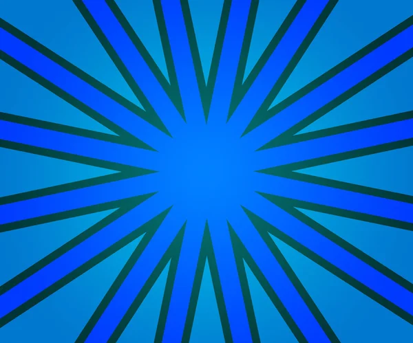 Blue Retro Rays Background — Stock Photo, Image